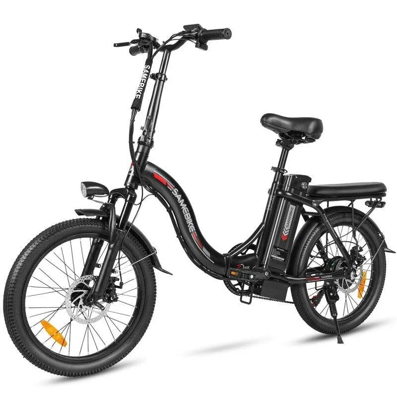 Bicicletta pieghevole Elettrica Samebike Cy20 350 W Batteria 36 V 12 Ah - immagine 1