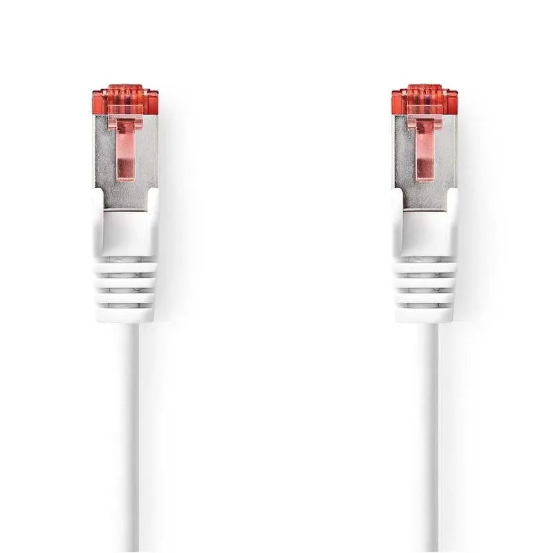 Cavo Nedis CCGL85221WT05 Cat6 S/FTP 0,5 m Bianco - immagine 1