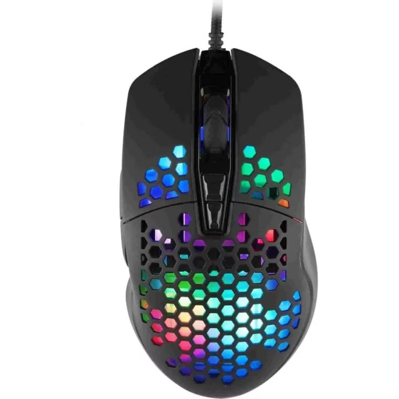 Mouse C-Tech GM-18 USB 7200 DPI Multicolore RGB Gaming - immagine 1