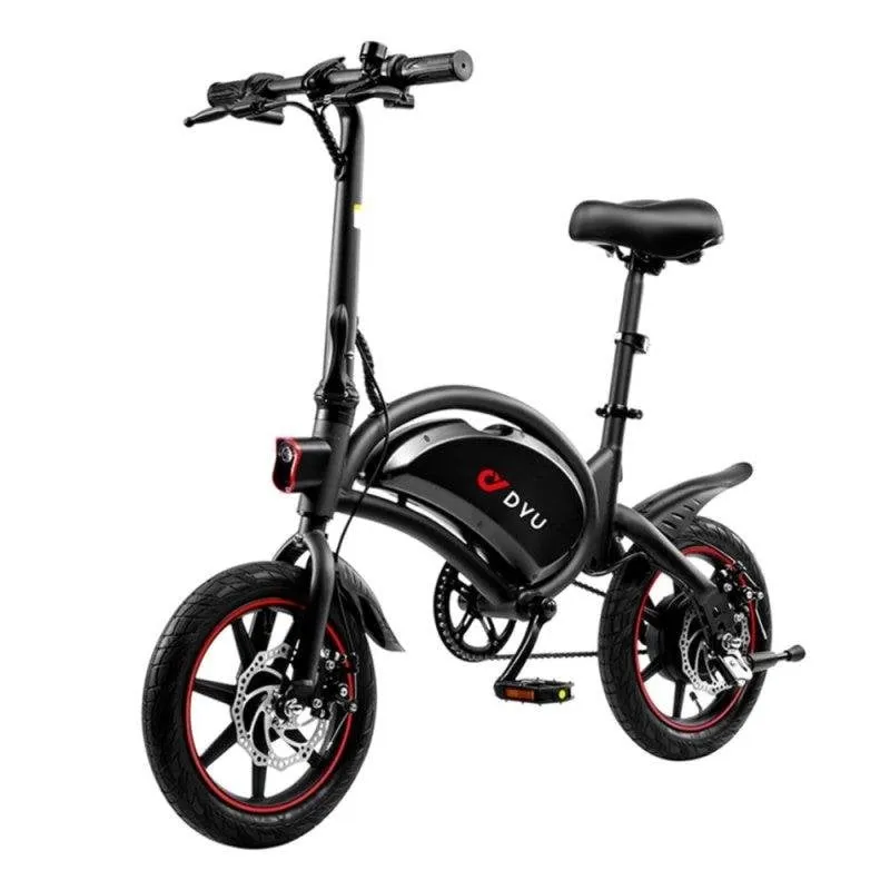 Bicicletta Elettrica DYU D3F 250 W 36 V 10 Ah 14 pollici - immagine 1