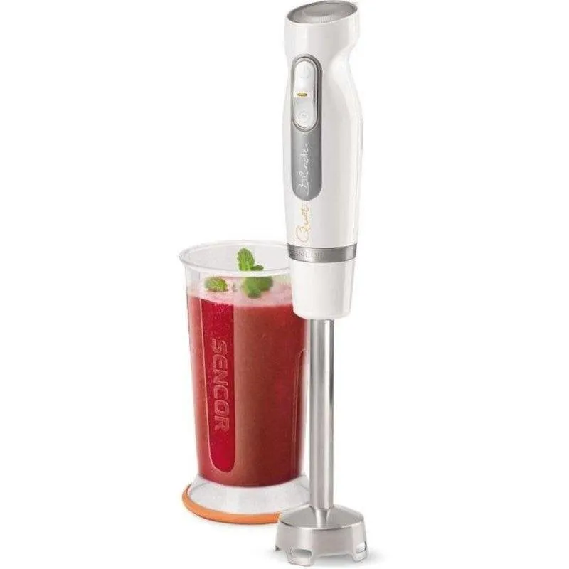 Frullatore ad immersione Sencor SHB4358WH 800 W 2 velocita Turbo - immagine 1