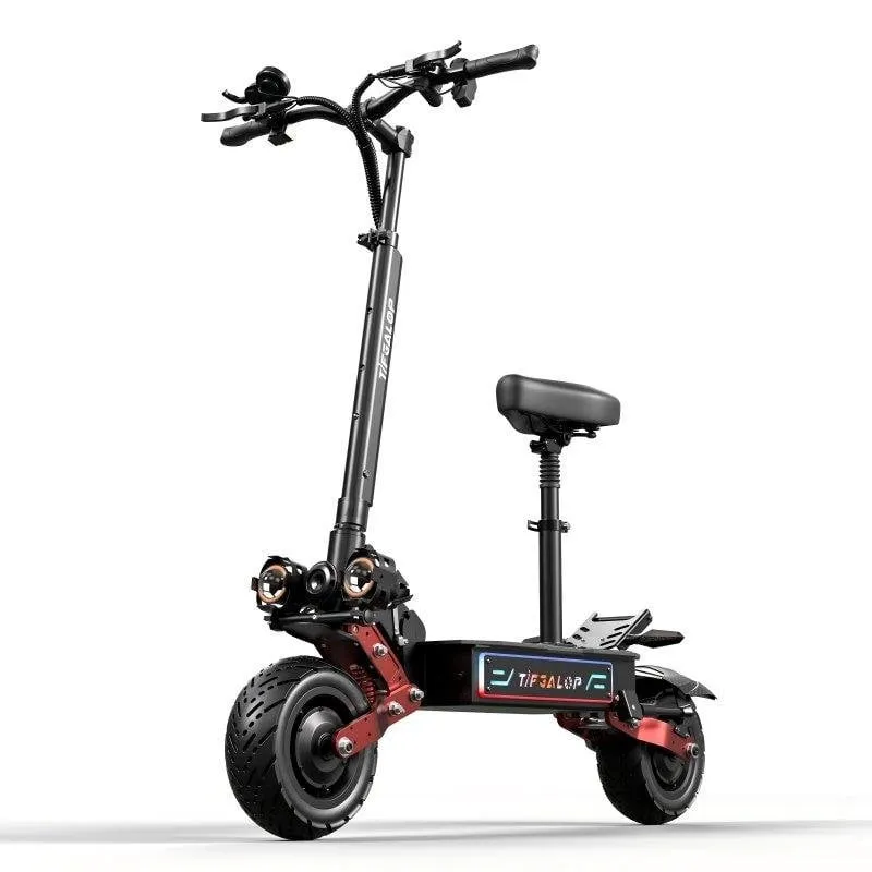 Monopattino elettrico Tifgalop 6000W Autonomia 100km Ruote 11" Off-road Freni idraulici - immagine 1