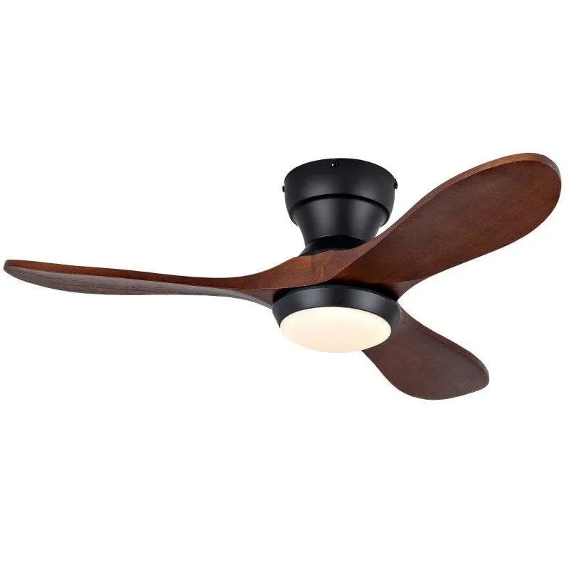 Ventilatore da Soffitto con Luce Welltin EU-36BK-1690SH3-316 91cm 6 Velocità DC Silenzioso Telecomando Reversibile - immagine 1
