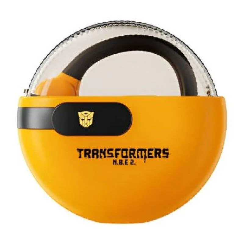 Cuffie Hasbro Transformers TF-T09 wireless Bluetooth 5.4 Open-Ear Giallo - immagine 1