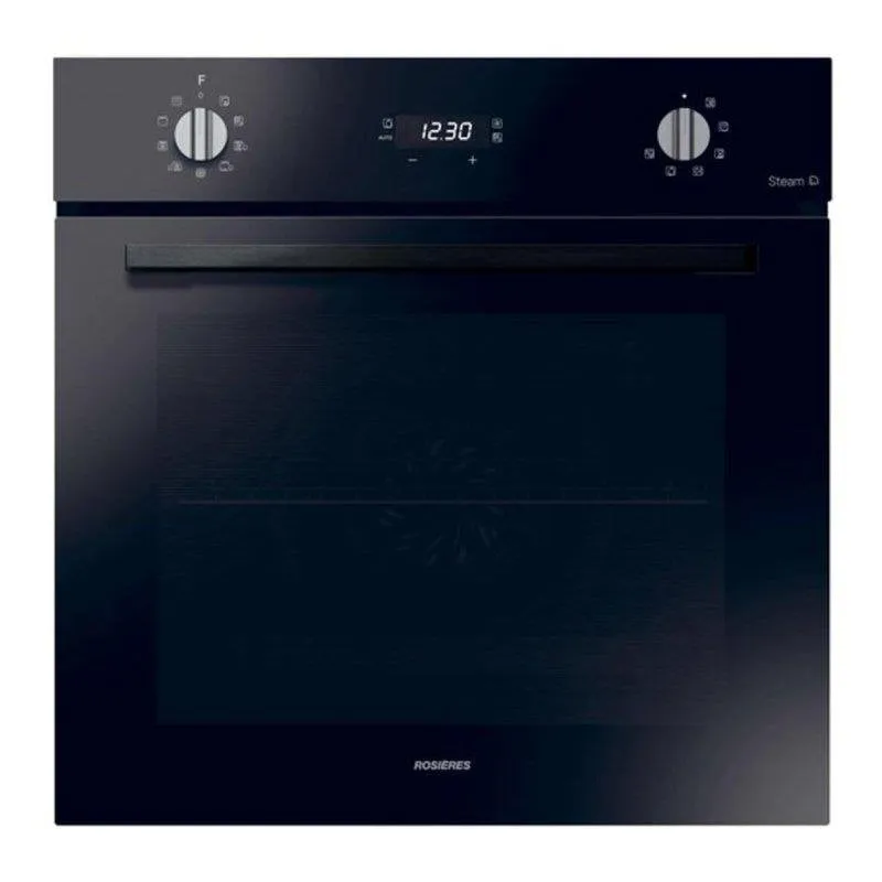 Forno da Incasso Rosieres RFC31P5874IP Pirolitico Vapore 70L 60cm A Nero - immagine 1