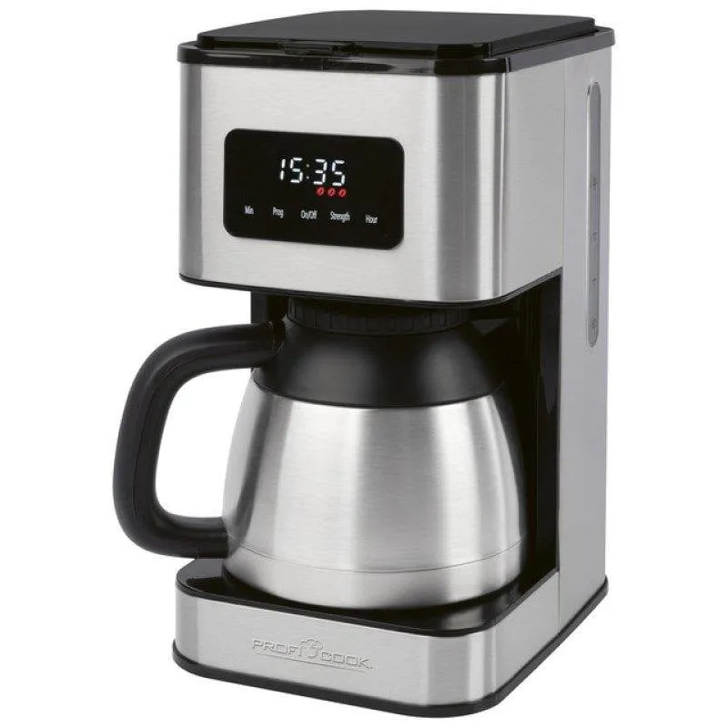 Caffettiera a filtro ProfiCook PC-KA 1300 1,2 L Acciaio inox Controllo touch - immagine 1