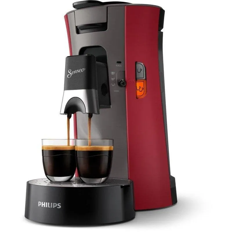 Caffettiera a capsule Philips Senseo Select 0,9 L 1450 W Rosso Salvia - immagine 1