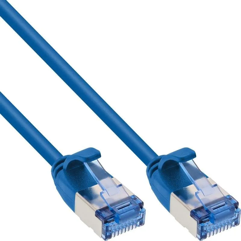 Cavo di rete InLine 71955B CAT6a Slim U/FTP 0,5 m - immagine 1