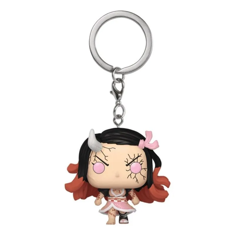 Portachiavi Funko Pop Nezuko Kamado Demon Slayer Multicolor - immagine 1