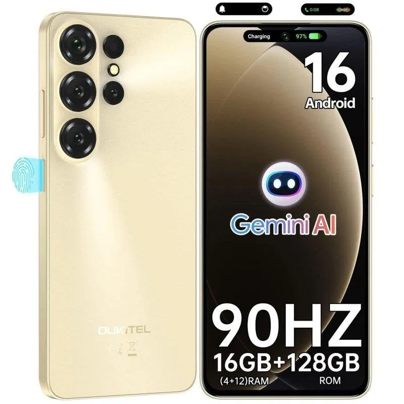 Oukitel C26 4G 4GB 128GB 6.63" Oro - immagine 1