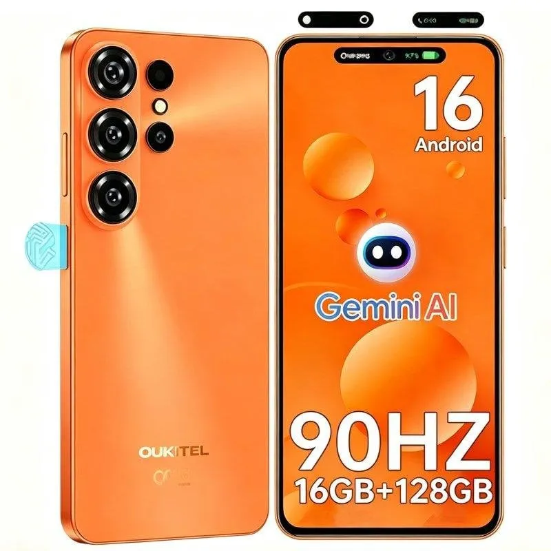 Oukitel C26 4G 4GB 128GB 6.63" Arancione - immagine 1