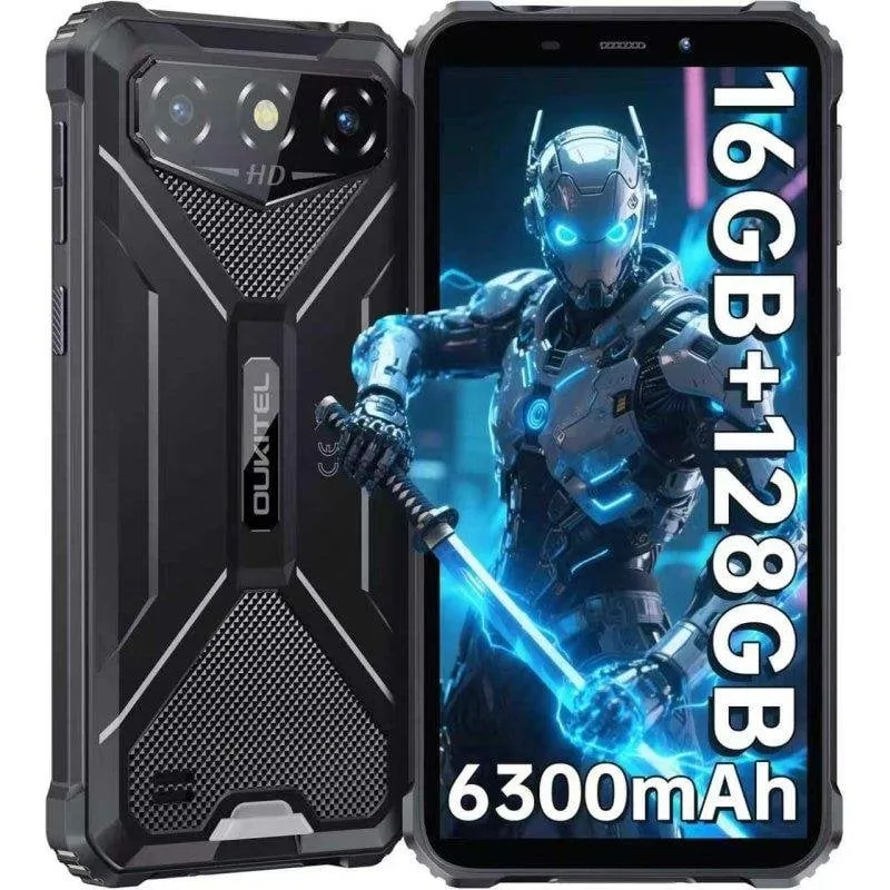 Oukitel G3 4G 4GB 6" 128GB Nero rugged - immagine 1