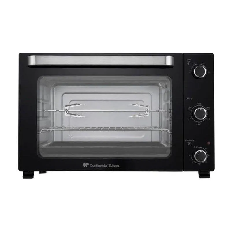 Fornetto Elettrico Continental Edison CEMF60B3 57L 2300W Ventilato Timer Nero - immagine 1