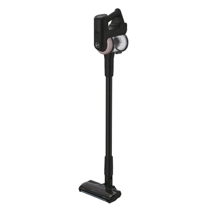 Aspirapolvere senza Sacco Hoover HF416BF 011 240W 30 minuti Turbo LED Nero Rosa - immagine 1