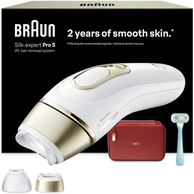 Epilatore Luce Pulsata Braun Silk-Expert Pro PL5221 10 Livelli 2 Testine - immagine 1