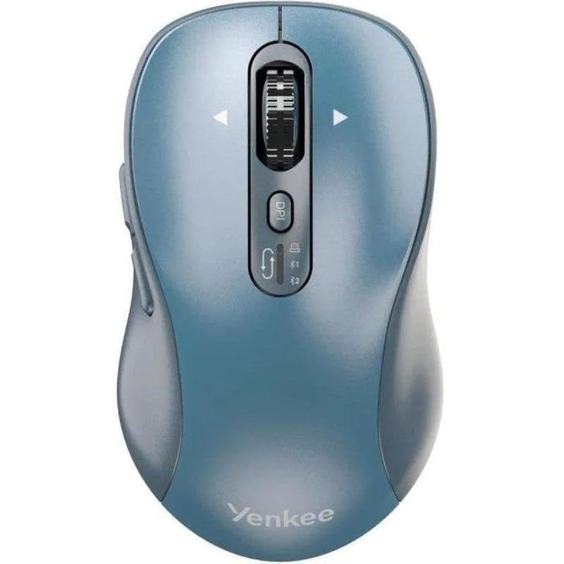Mouse Yenkee YMS 2010BE Bluetooth 5.1 USB 2.4GHz 3200 DPI 6 Pulsanti Nero - immagine 1