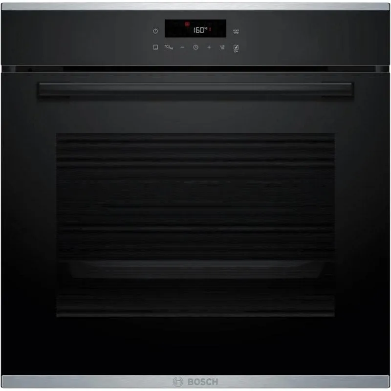 Forno da Incasso Bosch Serie 4 HBA272BB3 Pirolitico Idrolitico 71L 60cm A+ AirFryer Nero - immagine 1