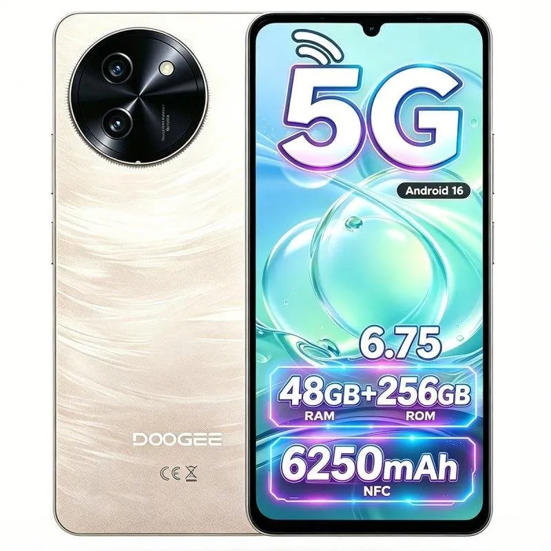 Doogee Note 59 Pro 5G 6GB 6.75" 256GB Nero NFC - immagine 1