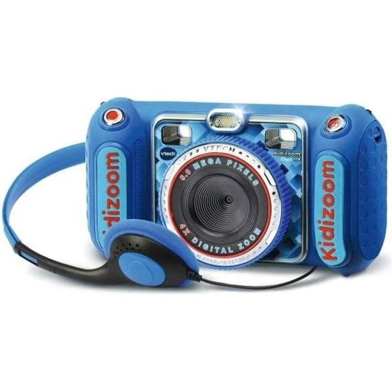 Fotocamera Compatta VTech Kidizoom Duo Dx 5MP Blu Schermo 2,4" - immagine 1