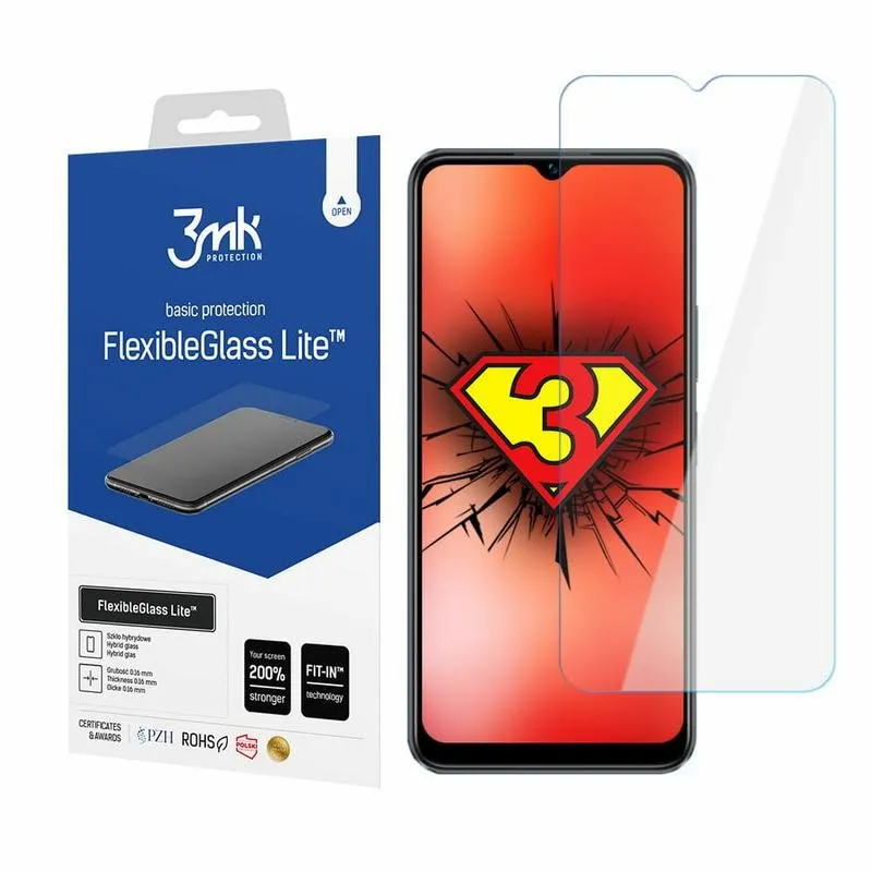 Protezione schermo 3MK FlexibleGlass Lite Vivo Y16/Y22s - immagine 1
