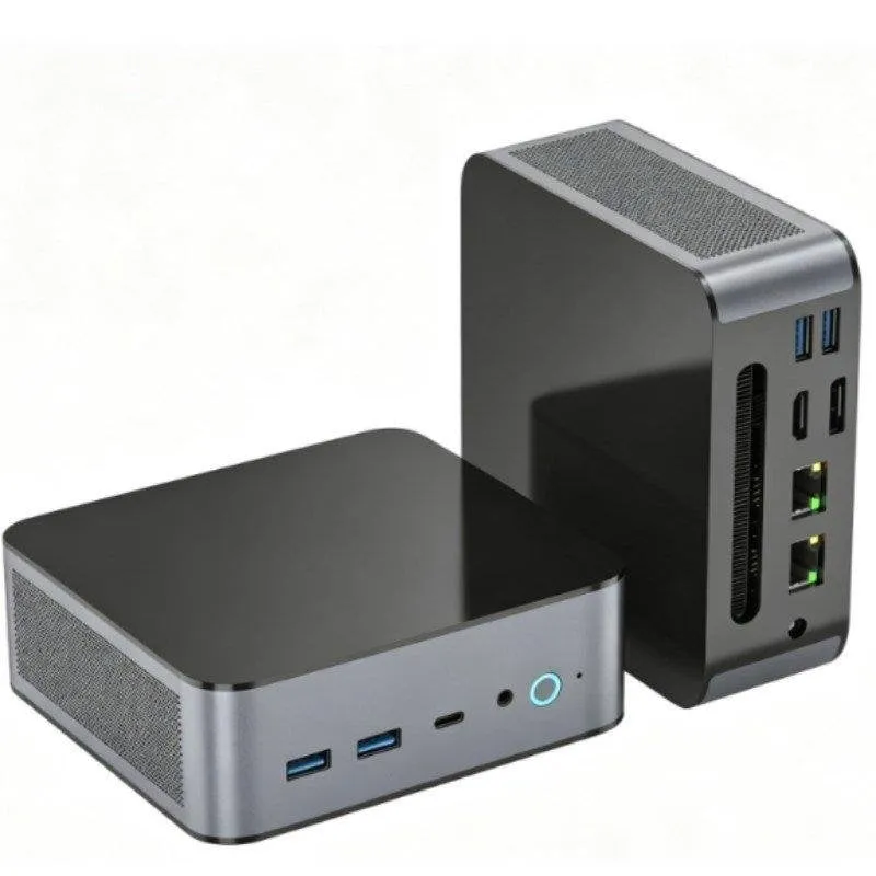 Mini PC Rolipo H90-11390H Intel Core i7 11390H 16GB 512GB SSD Iris Xe Windows 11 Pro Wi-Fi 6 - immagine 1