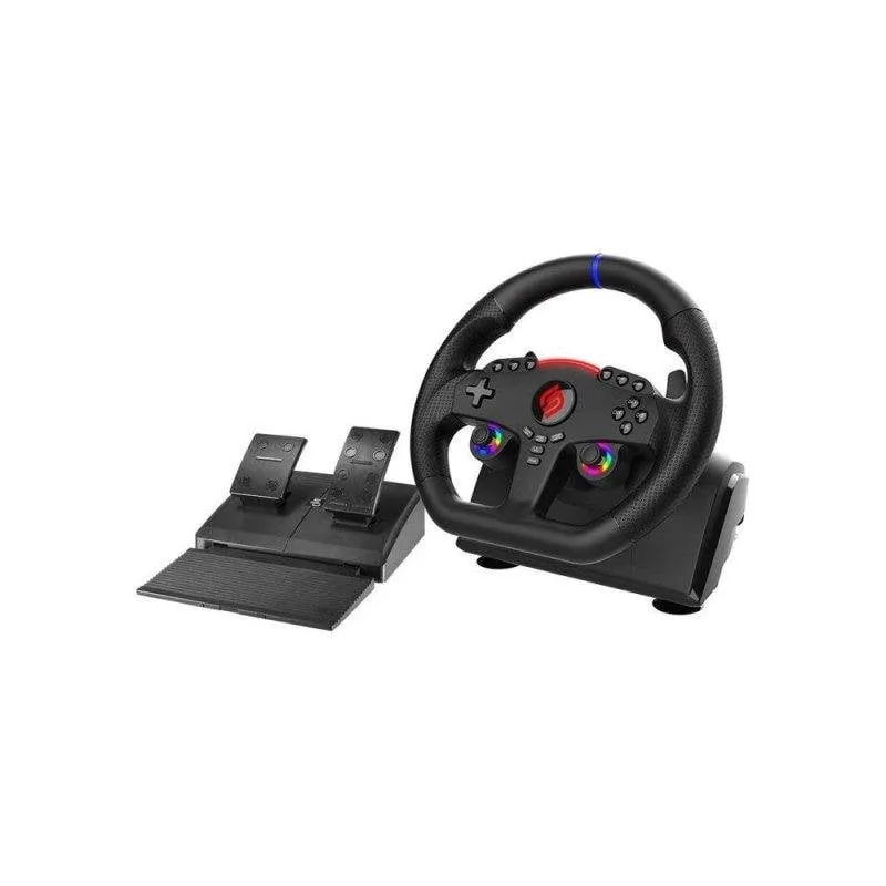 Volante Subsonic GT-5 Gaming con Joystick Doppio LED - immagine 1