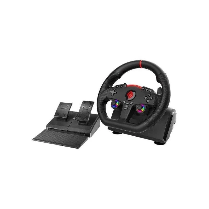 Volante Subsonic Superdrive 270 GT Joystick Doppio RGB - immagine 1