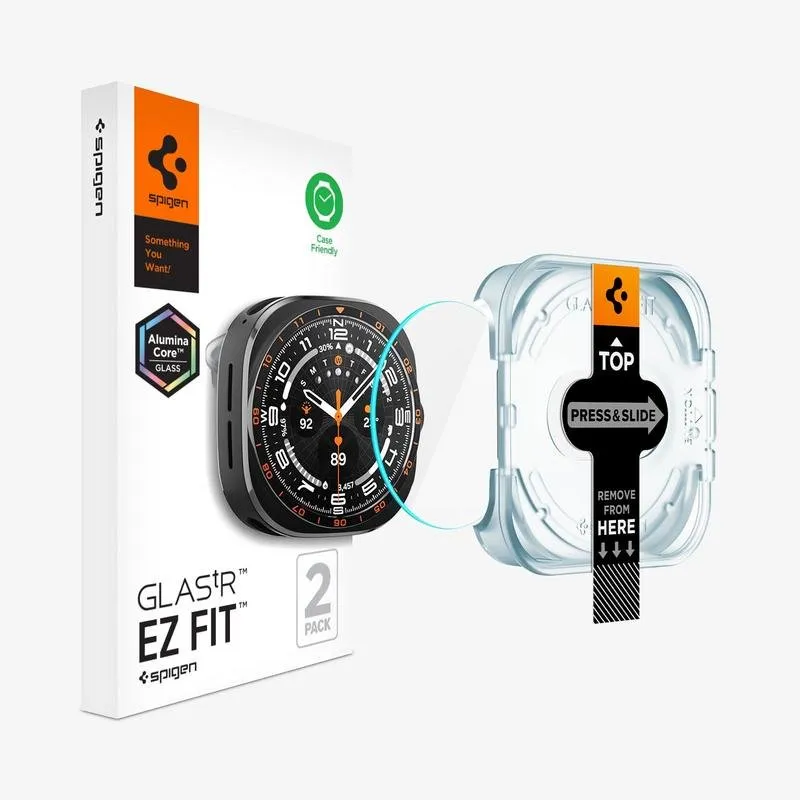Protezione schermo Spigen GLAS.tR EZ Fit Samsung Galaxy Watch Ultra 2 (47mm) - immagine 1