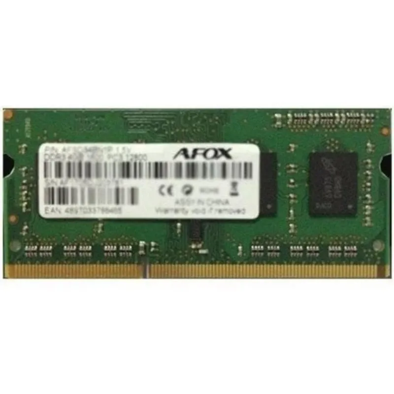 Memoria RAM AFOX AFSD38CK1P 8GB 1x8GB DDR3 1866MHz SO-DIMM Laptop - immagine 1