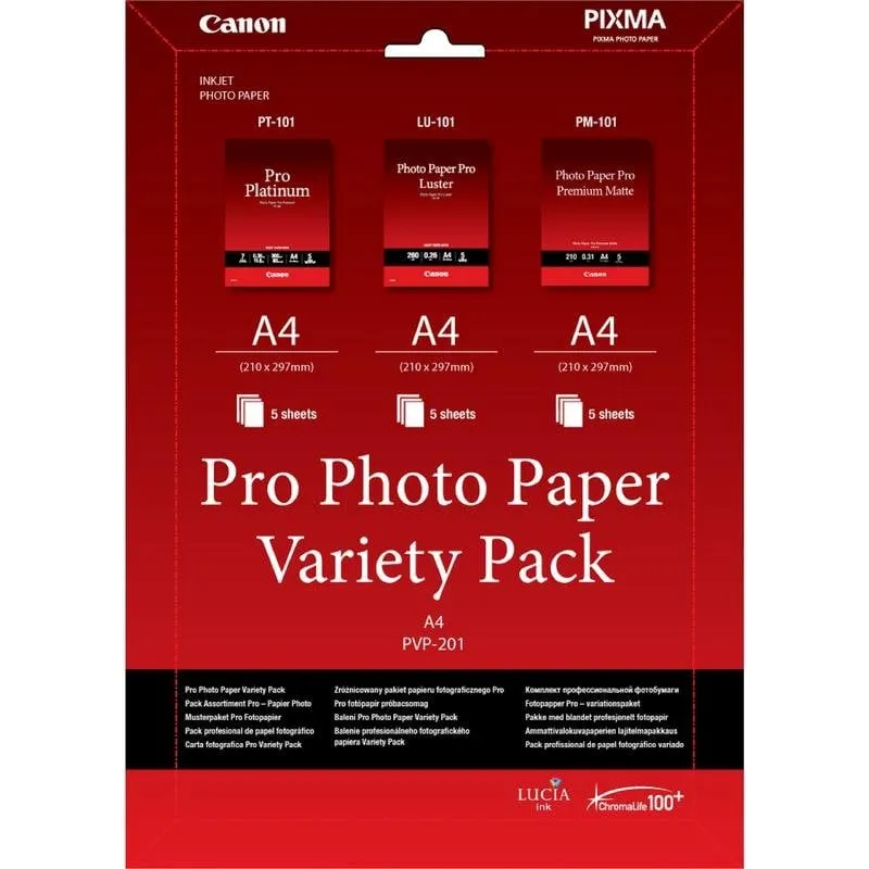 Carta Fotografica Canon A4 15 Fogli - immagine 1