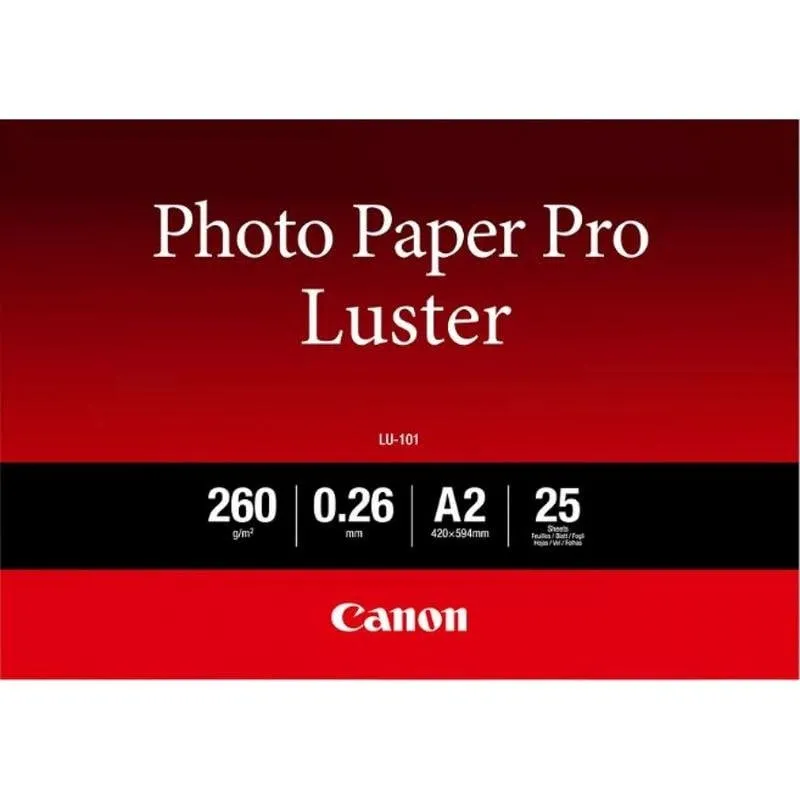 Carta fotografica Canon A2 260 g/m2 25 fogli - immagine 1