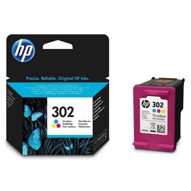 Cartuccia HP 302 Tricolore Originale - immagine 1