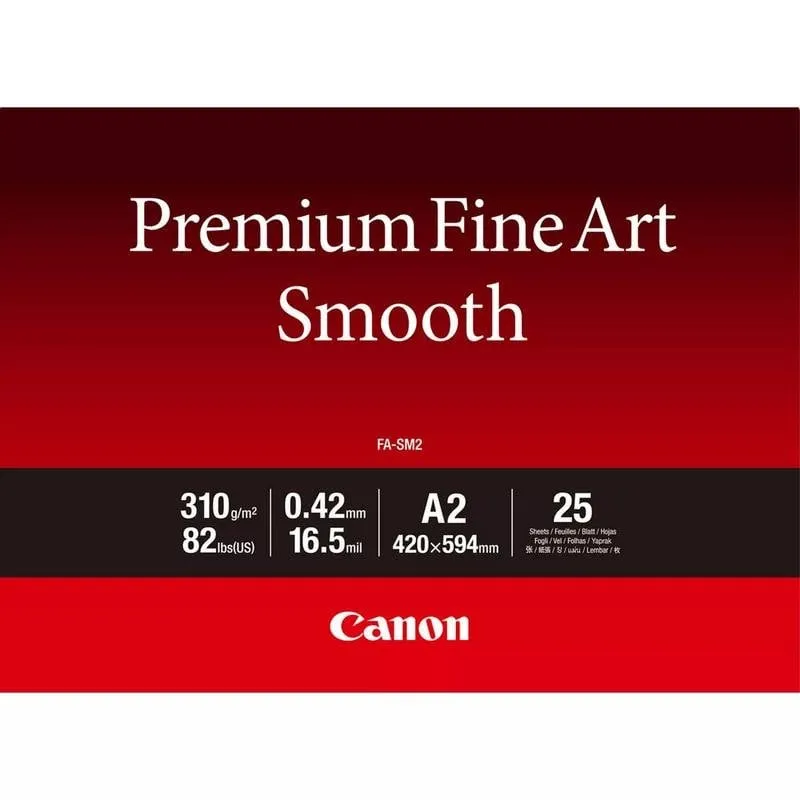 Carta fotografica Canon FA-SM2 Alise A2 310 g/m2 - immagine 1