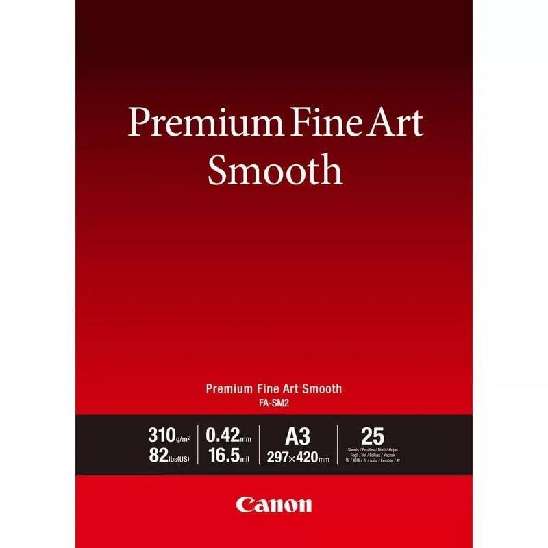 Carta fotografica Canon FA-SM2 Alise 310 g/m2 A3 - immagine 1