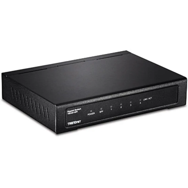 Switch Trendnet TEG-S51SFP Gigabit 5 porte SFP Metallo QoS - immagine 1