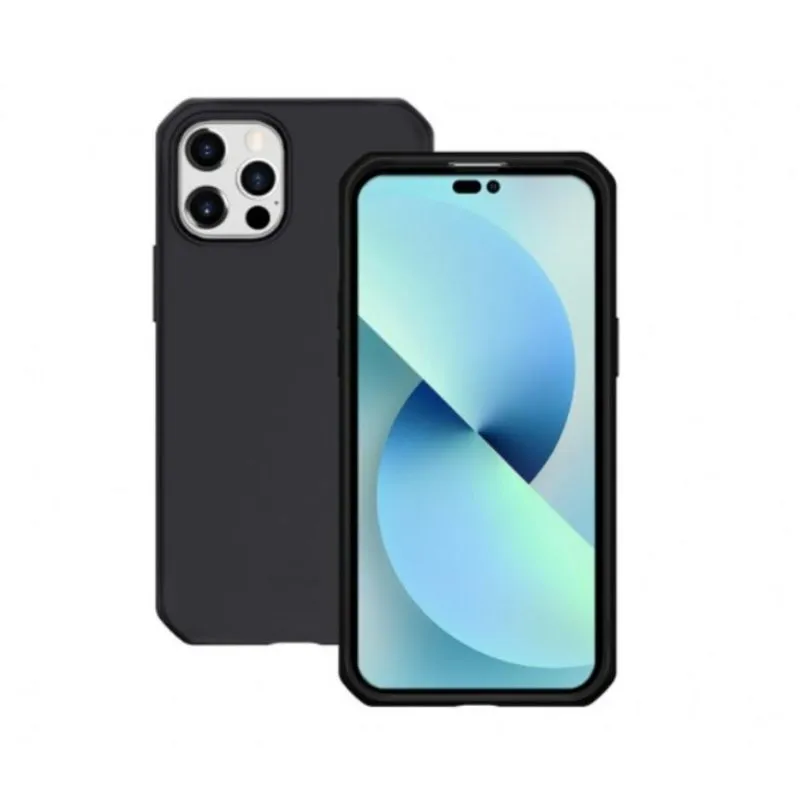 Funda para móvil Mobilis Custodia rigida Plastica riciclata Nera Antishock per iPhone 14 Pro Max - immagine 1