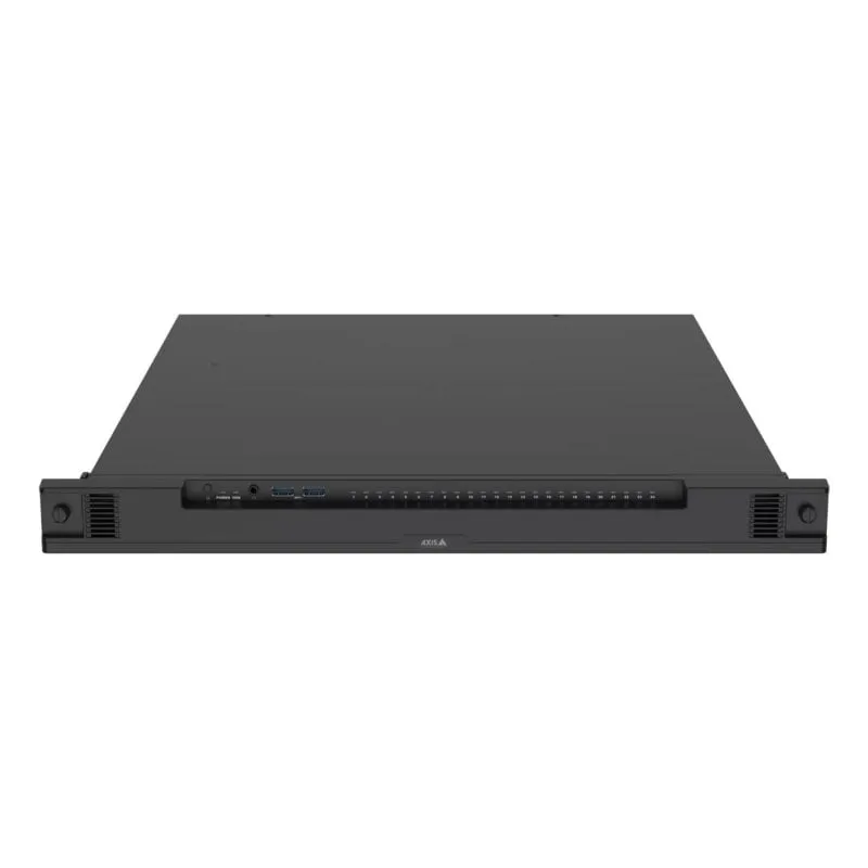 Registratore NVR Axis S2224 Mk II per telecamere IP 24 canali 8K PoE Rack 1U Ethernet 6TB HDD - immagine 1