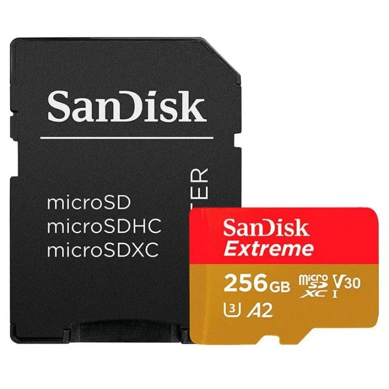 Scheda di Memoria SanDisk Extreme PLUS MicroSDXC 256 GB Classe 10 U3 V30 - immagine 1