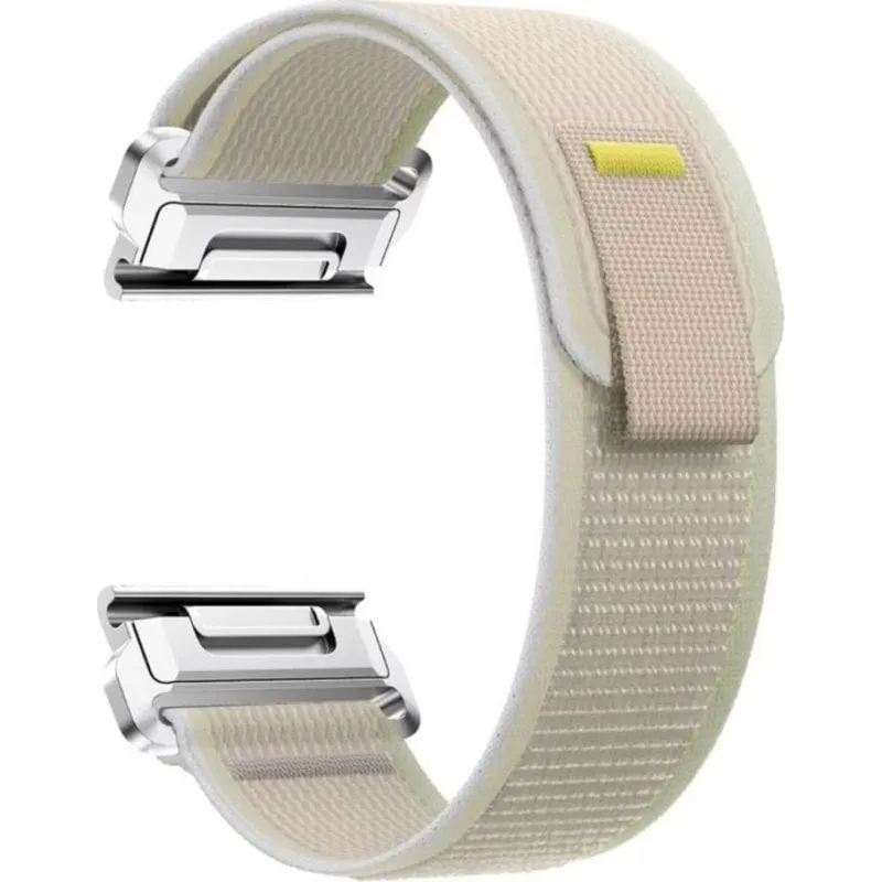 Cinturino orologio Beline Wild Patch Loop Nylon Beige Star Light Garmin - immagine 1
