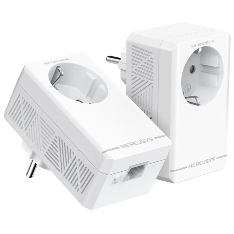 Adattatore PowerLine Mercusys AV1000 HomePlug AV2 - immagine 1