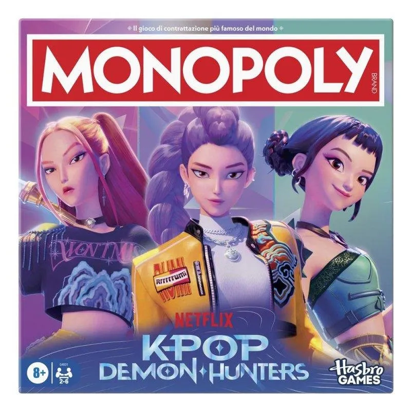 Gioco da tavolo Monopoly K-pop Demon Hunters Edizione Tematica - immagine 1