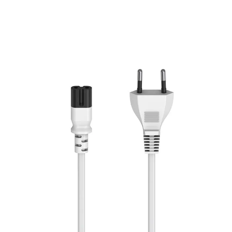 Cavo Alimentazione Hama 1,5 m Bianco Connettore C7 230 V - immagine 1