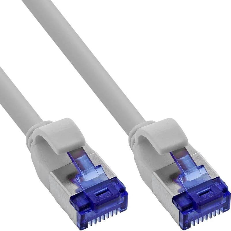Cavo di rete InLine Cat6a S/FTP 0,5 m Grigio - immagine 1