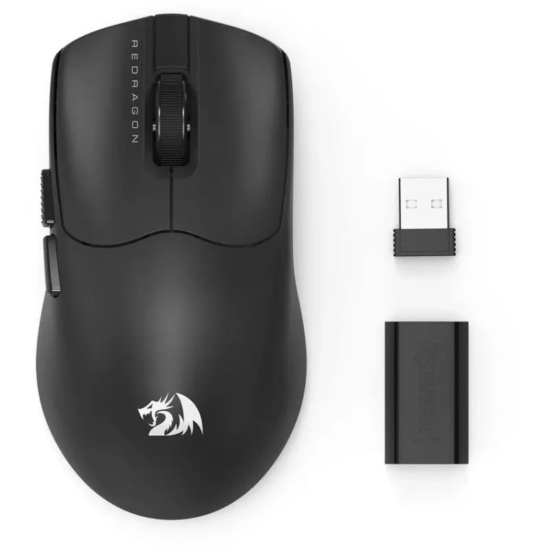 Mouse Redragon Axion M933 Connettività Dual 45000 DPI Nero 5 Pulsanti - immagine 1