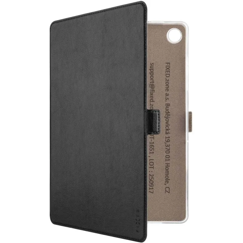 Custodia tipo libro Fixed TopicTab Galaxy Tab A11+/A9+ nera - immagine 1