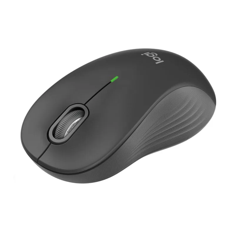 Mouse Logitech Signature M550 L Bluetooth 6 pulsanti Grigio silenzioso - immagine 1