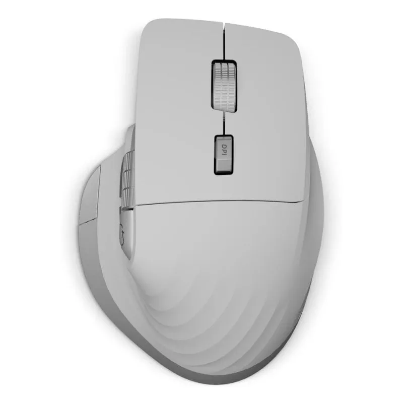 Mouse Offy NEXO RF Wireless Bluetooth USB-C 4800 DPI Bianco 9 Pulsanti - immagine 1