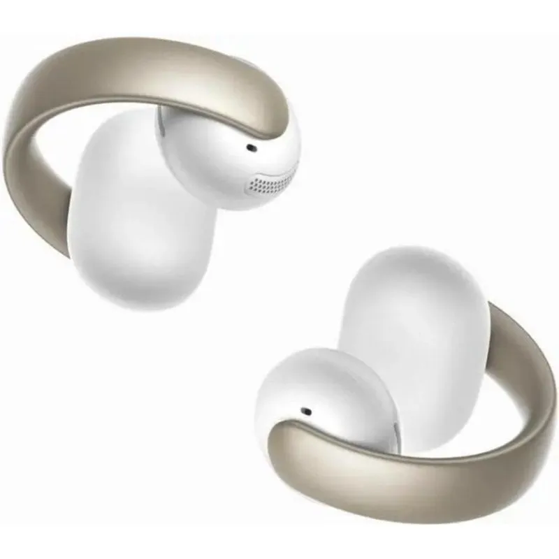 Auricolari Soundcore AeroClip wireless Bluetooth clip-on con 4 microfoni AI Champagne Mist - immagine 1