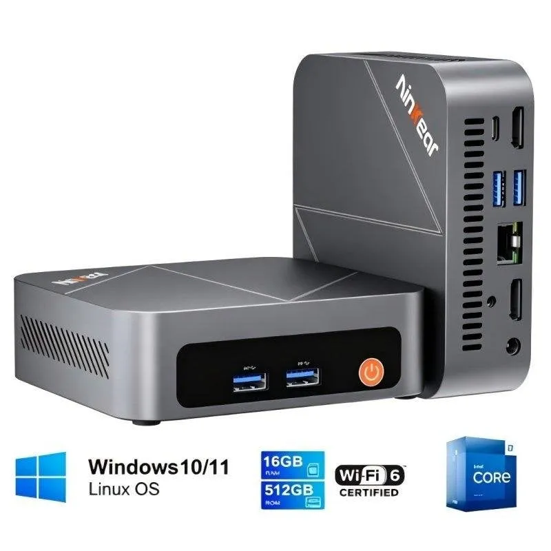 Mini PC Ninkear M7-1180G7 Intel Core i7 16GB 512GB SSD Iris Xe Windows 11 - immagine 1