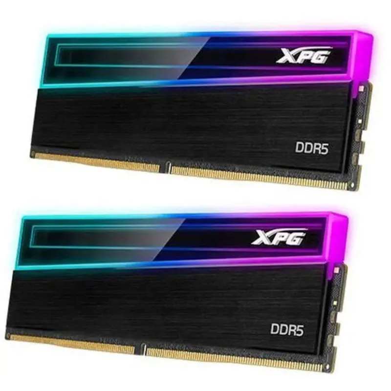 Memoria RAM GIGABYTE XPG NOVAKEY 32GB 2x16GB DDR5 5600MHz CL46 RGB AMD EXPO Intel XMP Nero - immagine 1